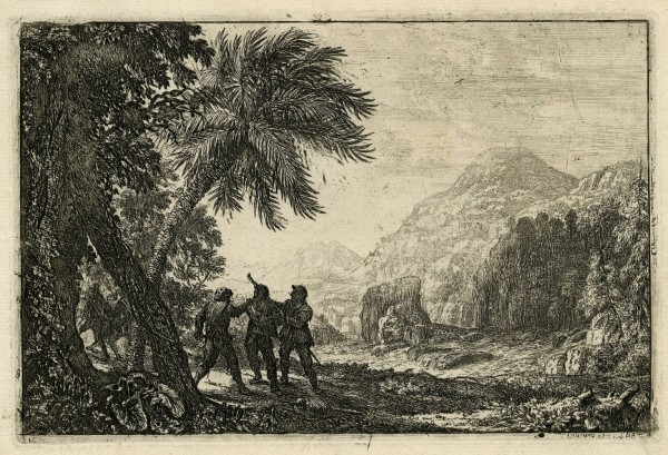 Scene de brigands by Claude Lorrain